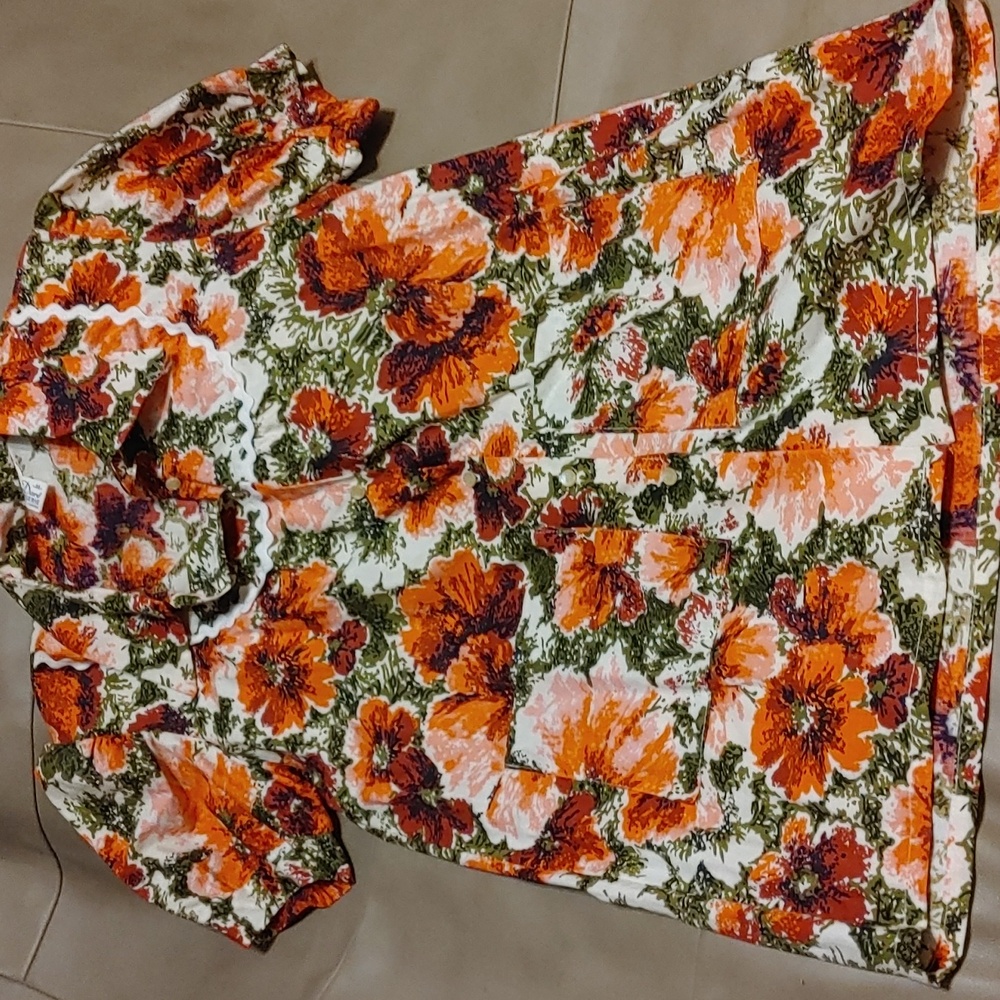 Vintage Floral Dore Shirt